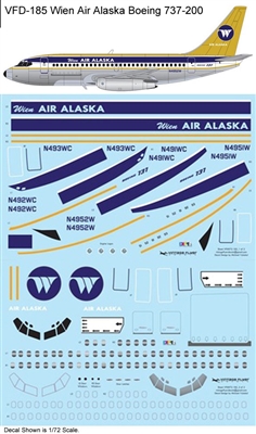 1:100 Wien Alaska Boeing 737-200
