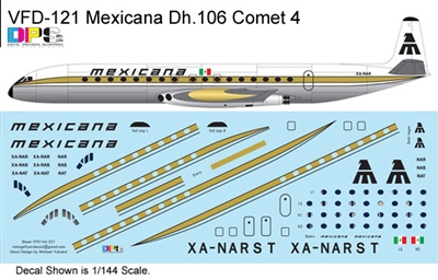 1:100 Mexicana Dh.106 Comet 4