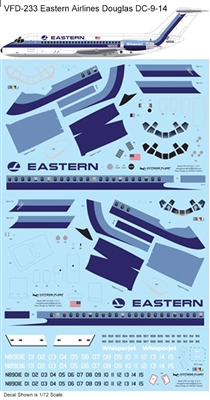 1:120 Eastern Airlines (delivery cs) Douglas DC-9-14