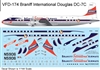 1:122 Braniff International Douglas DC-7C