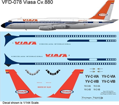 1:126 Viasa Convair 880