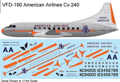 1:126 American Airlines Convair 240