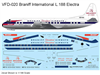 1:144 Braniff International (delivery cs) L.188 Electra