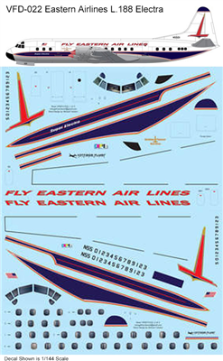 1:144 Eastern Airlines (spear cs) L.188 Electra
