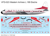 1:144 Western Airlines (final cs) L.188 Electra