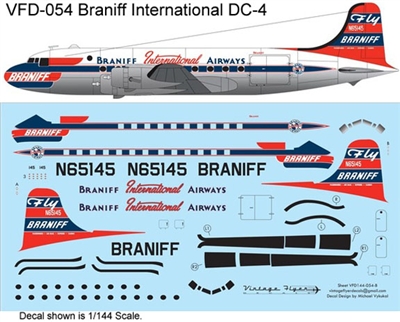 1:144 Braniff International Douglas DC-4