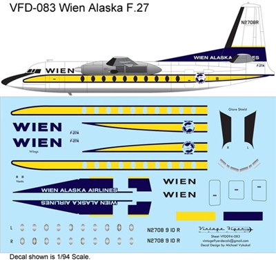 1:144 Wien Alaska Fokker F.27