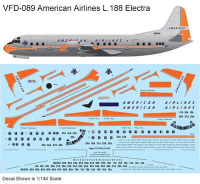 1:144 American Airlines L.188 Electra