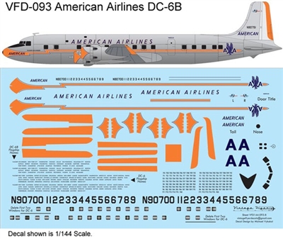 1:144 American Airlines Douglas DC-6B