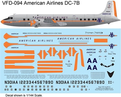 1:144 American Airlines Douglas DC-7B