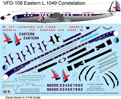 1:144 Eastern Airlines L.1049G Super Constellation