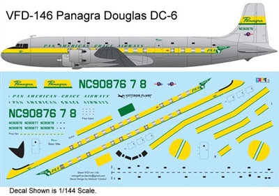 1:144 Panagra (delivery cs) Douglas DC-6