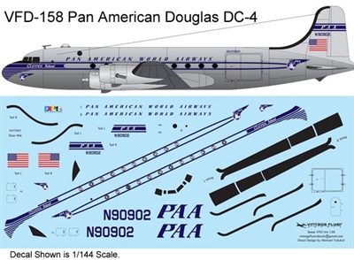 1:144 Pan American World Airways Douglas DC-4