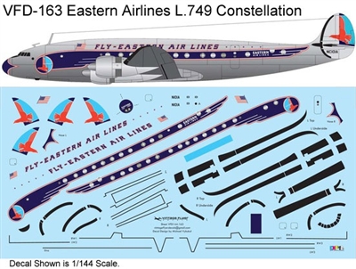 1:144 Eastern Airlines (final cs) Lockheed 749 Constellation