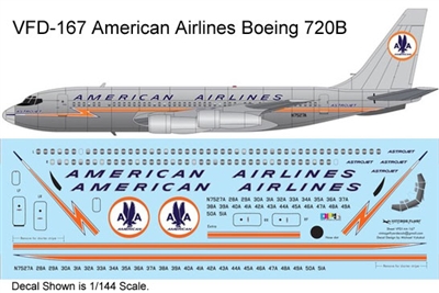 1:144 American Airlines Boeing 720B