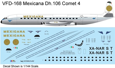 1:144 Mexicana Dh.106 Comet 4C