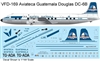 1:144 Aviateca Guatemala Douglas DC-6B