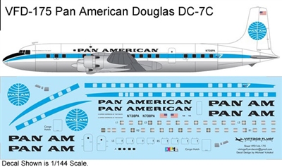 1:144 Pan American Douglas DC-7C