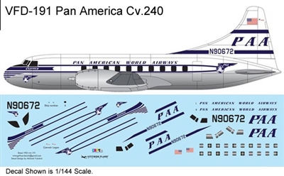 1:144 Pan American Convair 240