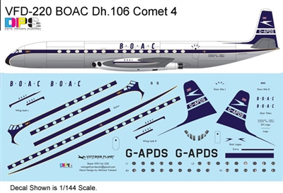 1:144 BOAC Dh.106 Comet 4