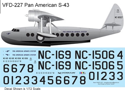 1:144 Pan American World Airways Sikorsky S-43