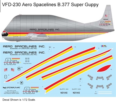 1:144 Aero Spacelines Inc. Boeing 377 Super Guppy