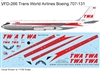 1:144 Trans World Airlines Boeing 707-131 (XScale)