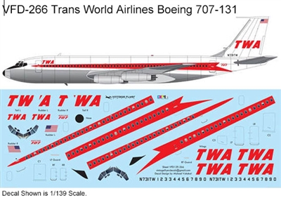 1:144 Trans World Airlines Boeing 707-131 (XScale)