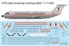 1:144 American Airlines BAC 1-11-400