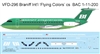 1:144 Braniff International ('Flying Colors' cs) BAC 1-11-200