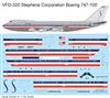 1:135 Stevens Corporation Boeing 747-100