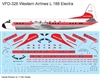 1:144 Western Airlines (delivery cs) L.188 Electra