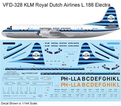 1:144 KLM Royal Dutch Airlines L.188 Electra