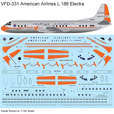 1:144 American Airlines L.188 Electra