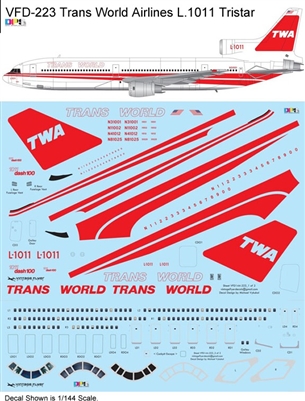 1:200 Trans World Airlines (second cs) Lockheed L.1011 Tristar