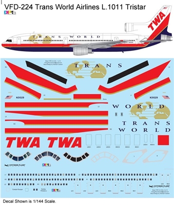 Trans World Airlines (final cs) Lockheed L.1011 Tristar