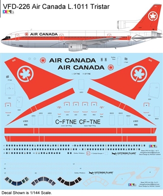Air Canada (delivery cs) Lockheed L.1011 Tristar