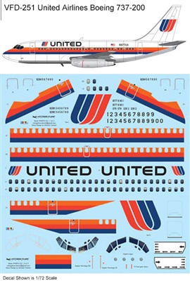 United Airlines Boeing 737-200