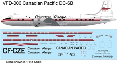 1:72 Canadian Pacific Douglas DC-6B