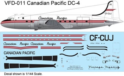 1:72 Canadian Pacific Douglas DC-4