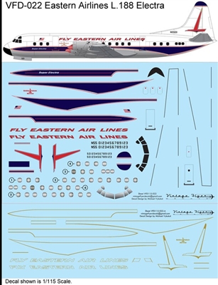 1:72 Eastern Airlines (spear cs) L.188 Electra