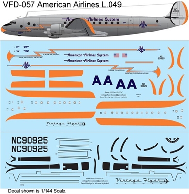 1:72 American Airlines Lockheed 049 Constellation