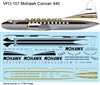 1:72 Mohawk Airlines Convair 440