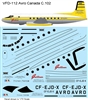 1:72 Avro C.102 Airliner