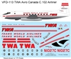1:72 Trans World Airlines Avro C.102 Airliner