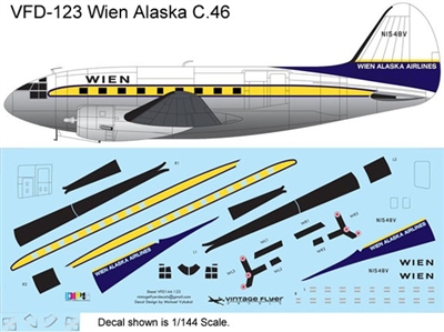 1:72 Wien Alaska Curtiss C.46