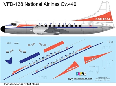 1:72 National Airlines Convair 440 (Circa 1961)