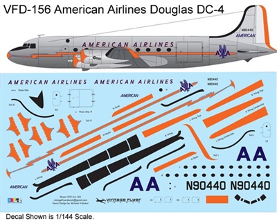 1:72 American Airlines Douglas DC-4