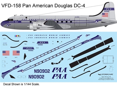 1:72 Pan American World Airways Douglas DC-4