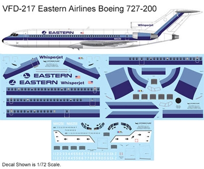 1:72 Eastern Airlines Boeing 727-200